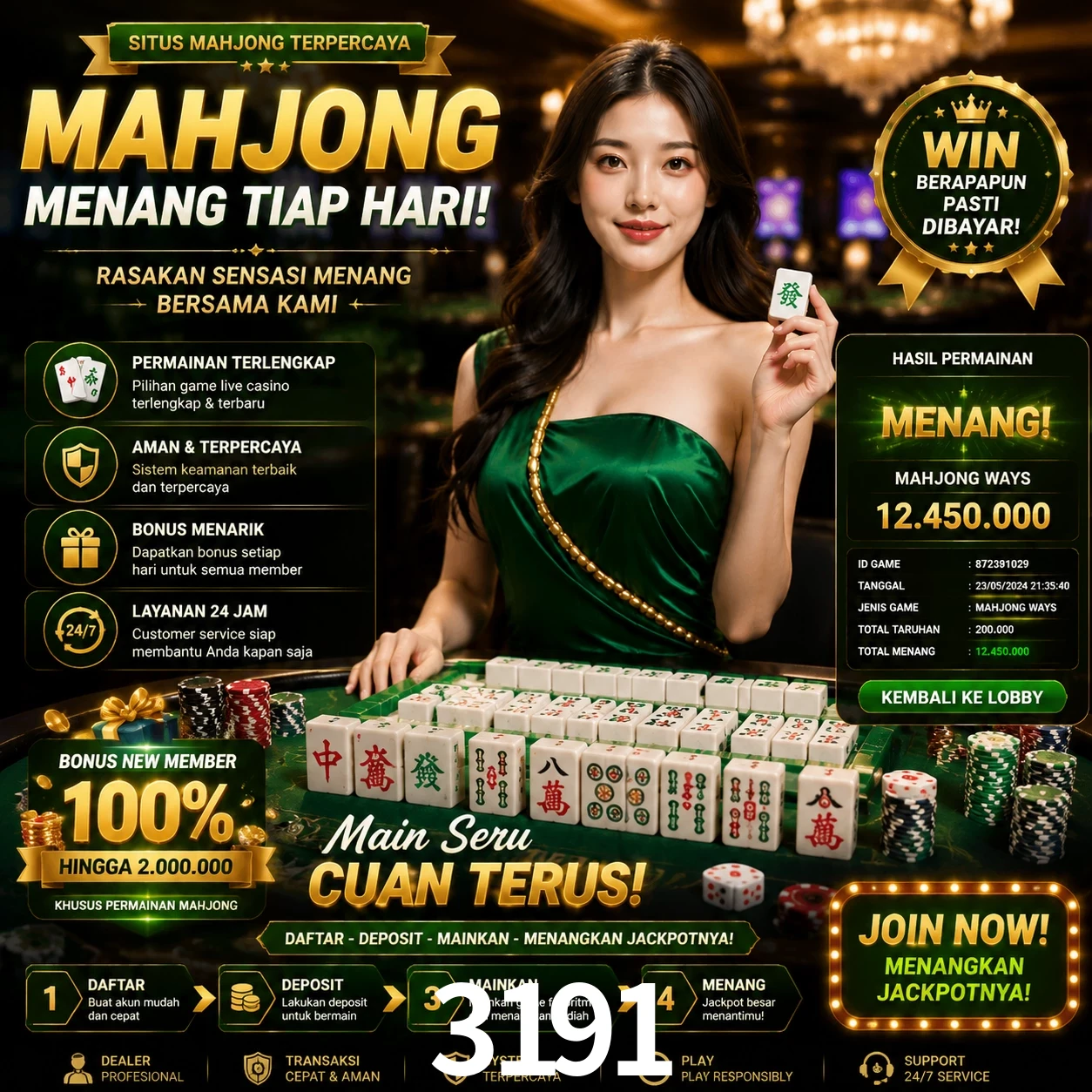 Cashback VIP 3191 - reembolso semanal